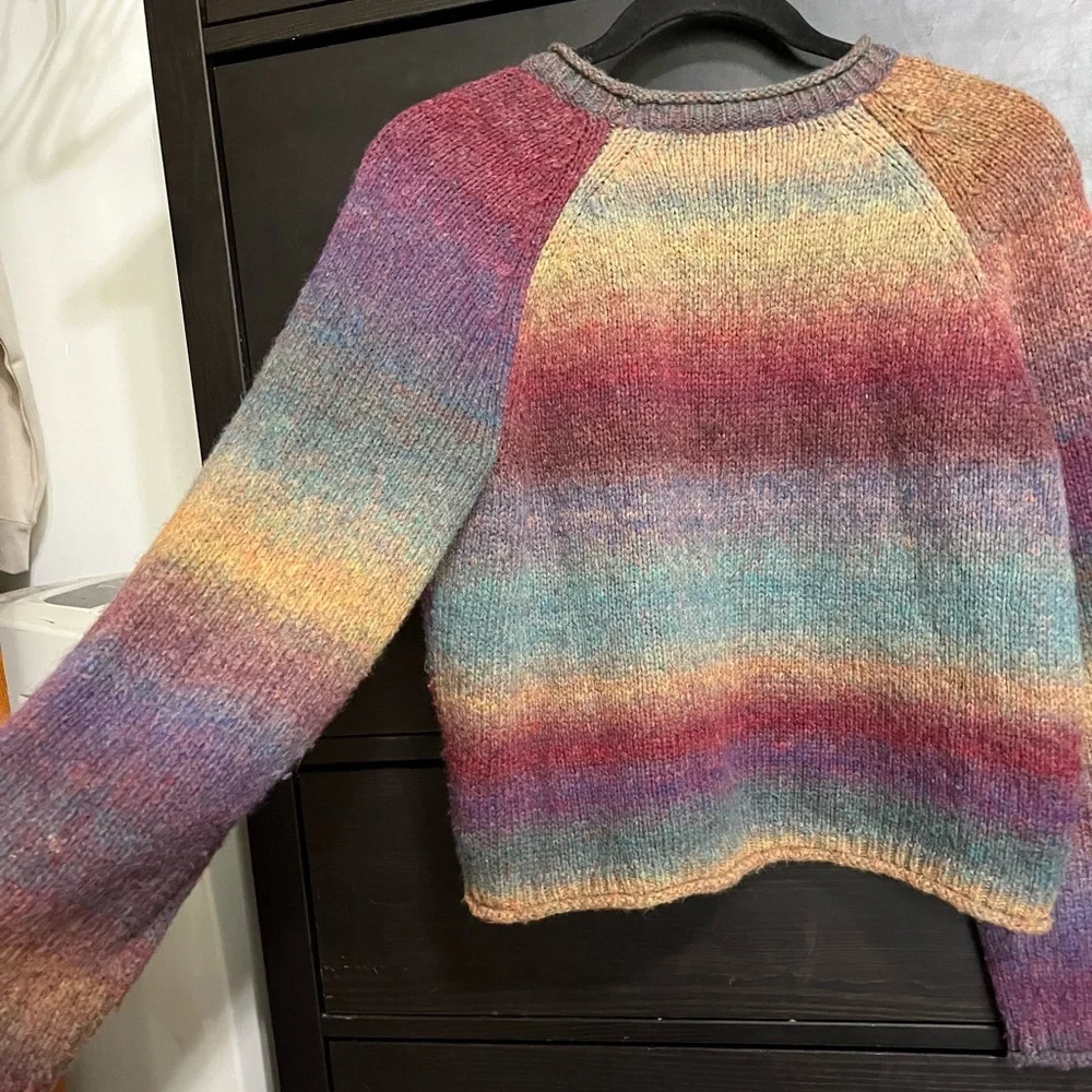 Madewell Multicolor Striped Women's Sweater - Picture 4 of 5
